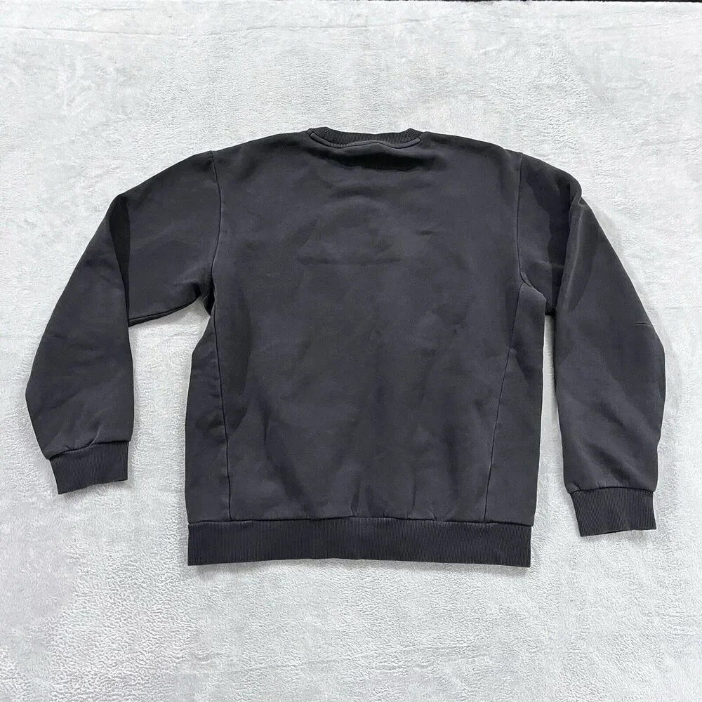 Adidas Sweater Sweatshirt Mens M‎ Black Pullover
